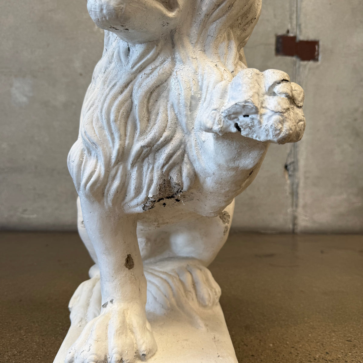 Concrete Garden Lion Protectors