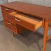 Mid Century Modern Vintage Bassett Walnut Desk