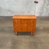 Mid Century Chest Of Drawers. Teak 1960's With Key