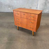 Mid Century Chest Of Drawers. Teak 1960's With Key