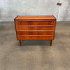 Danish Mid Century Modern Four Drawer Lowboy Dresser