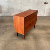 Danish Mid Century Modern Four Drawer Lowboy Dresser