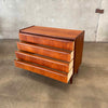Danish Mid Century Modern Four Drawer Lowboy Dresser