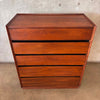 Dillingham "Esprit" High Boy Five Drawer Dresser w/ Original Oil Finish