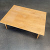 Mid Century Beed Wood Coffee Table