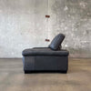 Leather Sofa w/ Adjustable Headrest by Roche Bobois