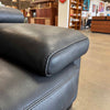 Leather Sofa w/ Adjustable Headrest by Roche Bobois