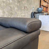 Leather Sofa w/ Adjustable Headrest by Roche Bobois