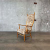 Mid Century Modern Highback Chair by Maxwell Royal