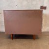 Mid Century Modern Three Drawer Low Dresser