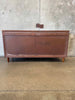 Mid Century Modern L.A. Period Furniture Nine Drawer Low Dresser w/ Mirror