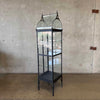 Iron & Glass Gothic Display Cabinet