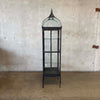 Iron & Glass Gothic Display Cabinet