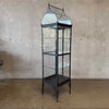 Iron & Glass Gothic Display Cabinet