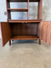 Mid Century Modern Free Standing Bookcase, Room Diver, Wall Unit