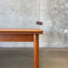 Danish Teak Dining Table w/ Two Leaves C. 1965