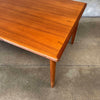 Danish Teak Dining Table w/ Two Leaves C. 1965