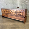 United Furniture Brutalist Nine Drawer Dresser