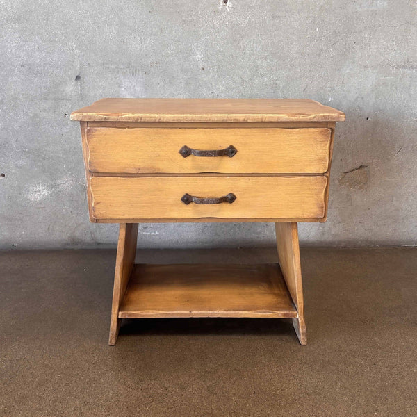 Monterey Furniture Cabinet Hand Painted with Drawers