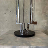 Mid Century Frosted Glass Lamp