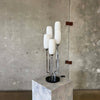 Mid Century Frosted Glass Lamp