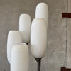 Mid Century Frosted Glass Lamp