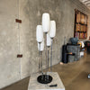 Mid Century Frosted Glass Lamp