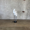 Mid Century Frosted Glass Lamp