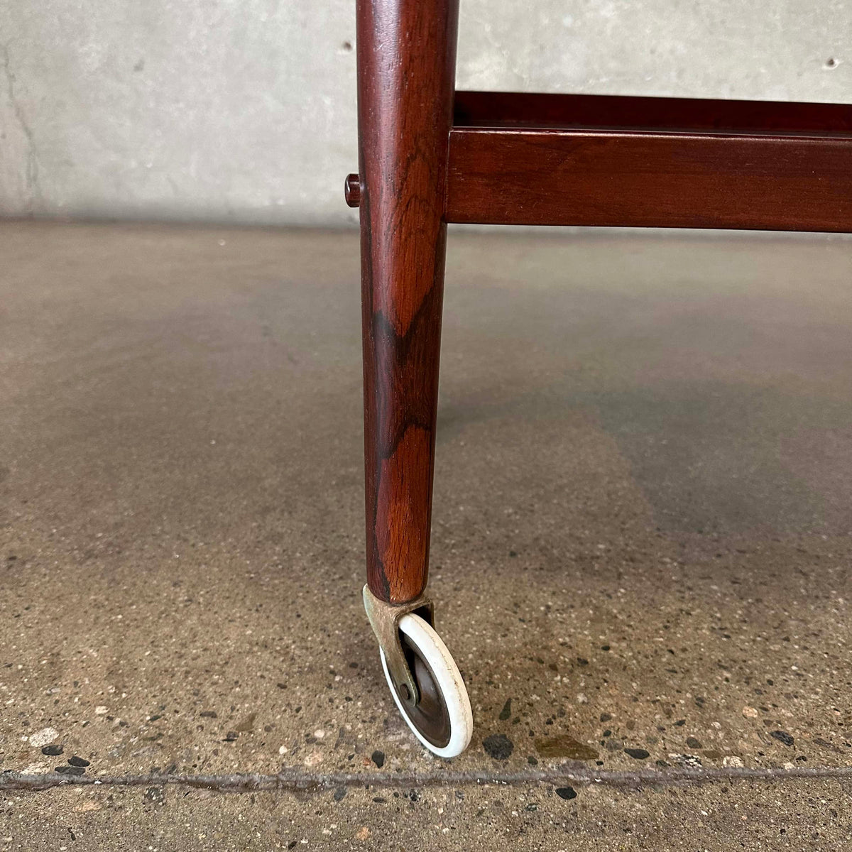 Rosewood Flip Top Bar Cart By Grete Jalk - Denmark 1960's