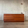 Mid Century Modern 8 Drawer Dresser Teak Wood by Westnofa of Norway