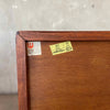 Mid Century Modern 8 Drawer Dresser Teak Wood by Westnofa of Norway