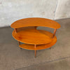 Mid Century Modern 3 Tier Side Table