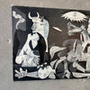 1982 Picasso "Guernica" Print of Canvas