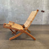 Hans Wegner Style Folding Jute Rope Chair