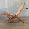 Hans Wegner Style Folding Jute Rope Chair