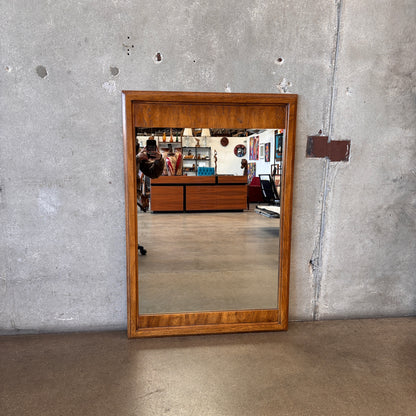 Vintage Drexel Wall Mirror Solid Wood Frame