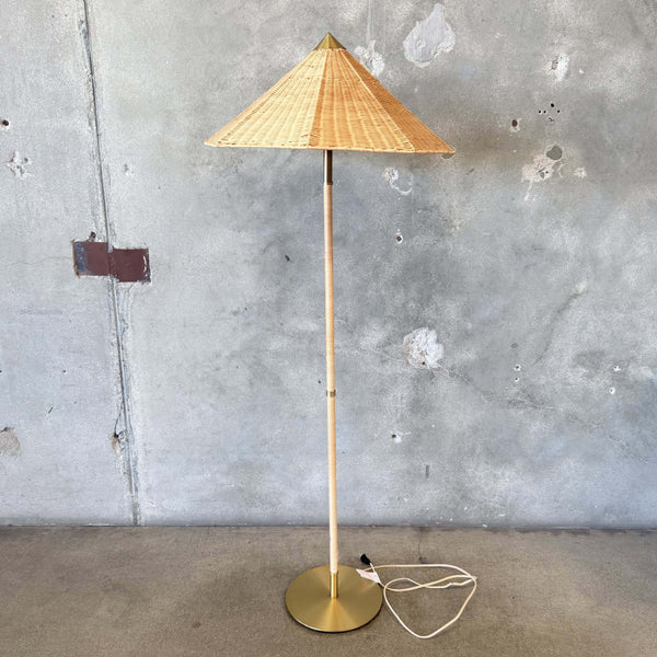 Tynell Rattan Floor Lamp