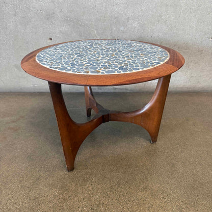 1960's Lane Mosaic Side Table