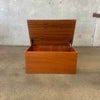 Teak Blanket/Toy Chest Made in Denmark