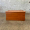 Teak Blanket/Toy Chest Made in Denmark