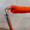 Orange & Chrome Side Chair