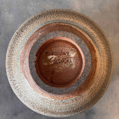 Signed Hand Thrown Ceramic Pot