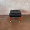 Mid Century Ottoman On Casters