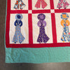 Vintage 1940's "Ladies" Quilt