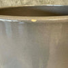Mid Century Modern Gray Gainey Garden Pot