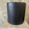 Mid Century Modern Black Gainey Garden Pot