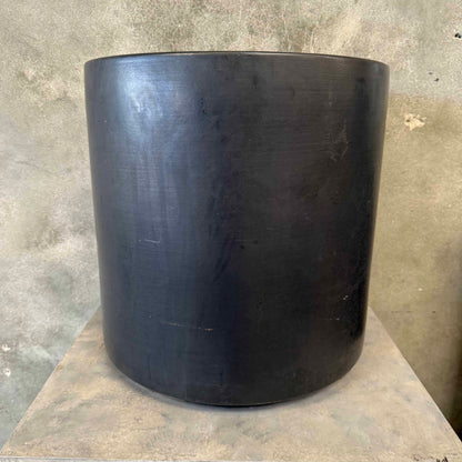 Mid Century Modern Black Gainey Garden Pot