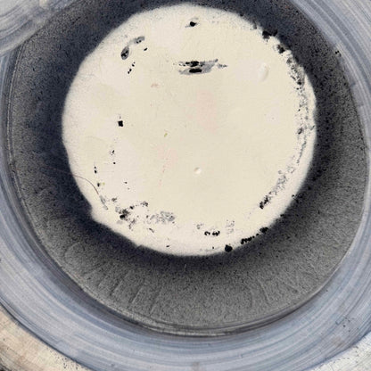 Mid Century Modern Black Gainey Garden Pot