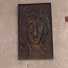 Metal & Mixed Media Woman Signed By Artist
