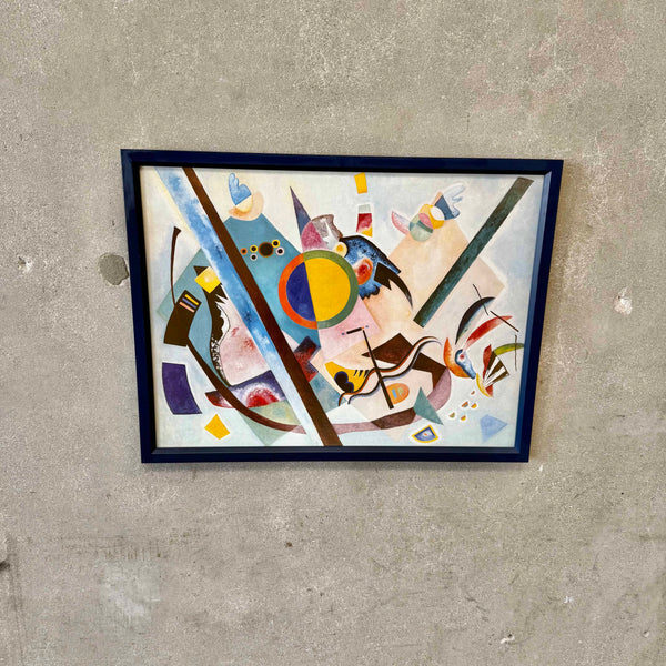 Vintage Wassily Kandinsky "Multi Colored Circle" Framed Fine Art Print